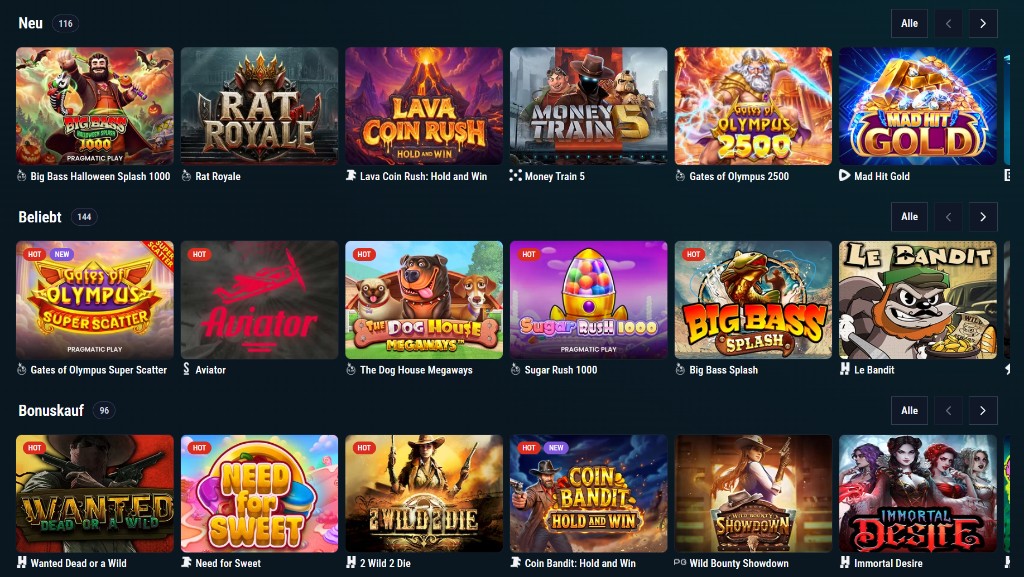 Playbaze-Bänder Neu, Beliebt und Bonuskauf mit Gates of Olympus, Aviator, Sugar Rush und Wanted Dead or a Wild